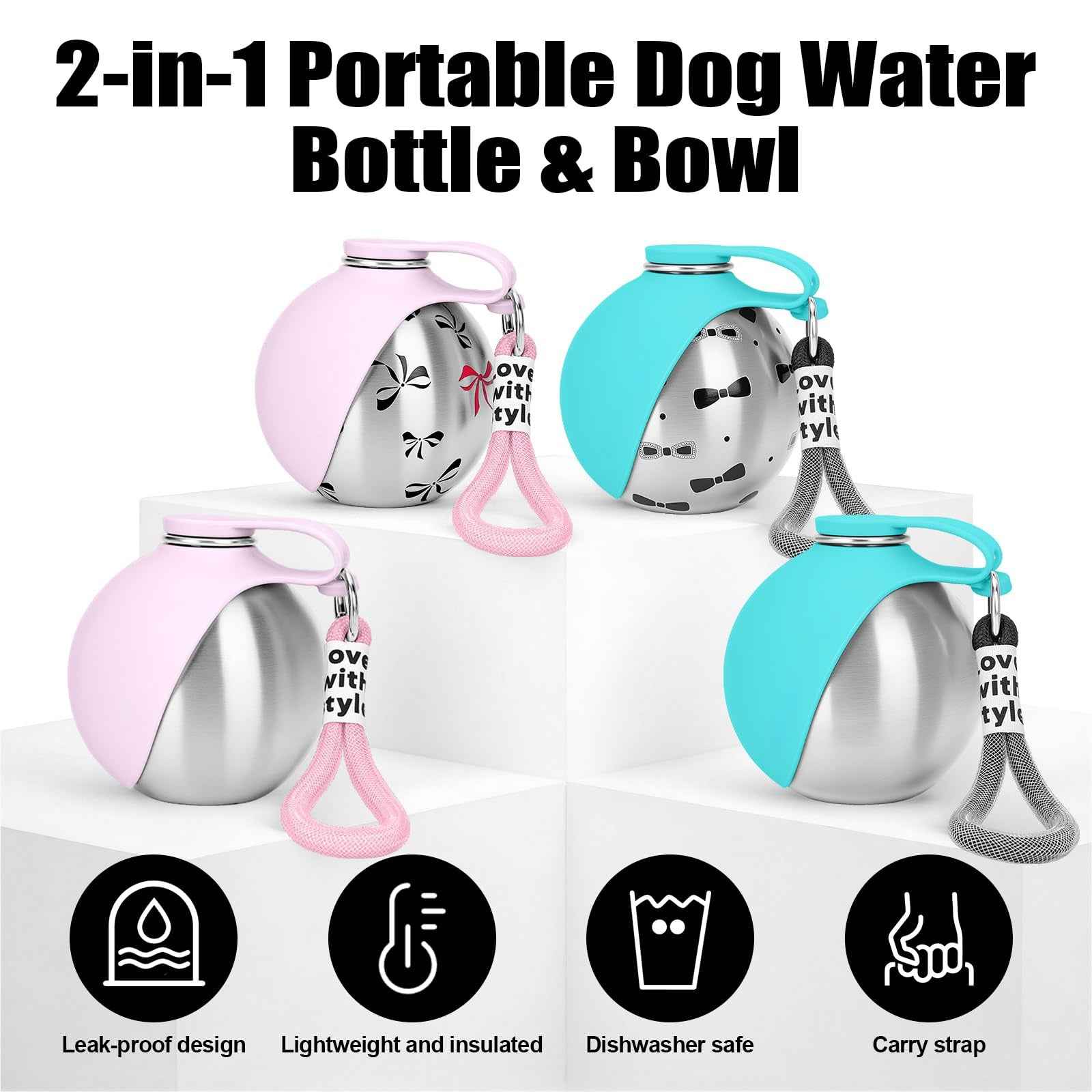 Portable Dog Water Bottle
