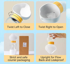 Die 2-in-1 Hundetrinkflasche