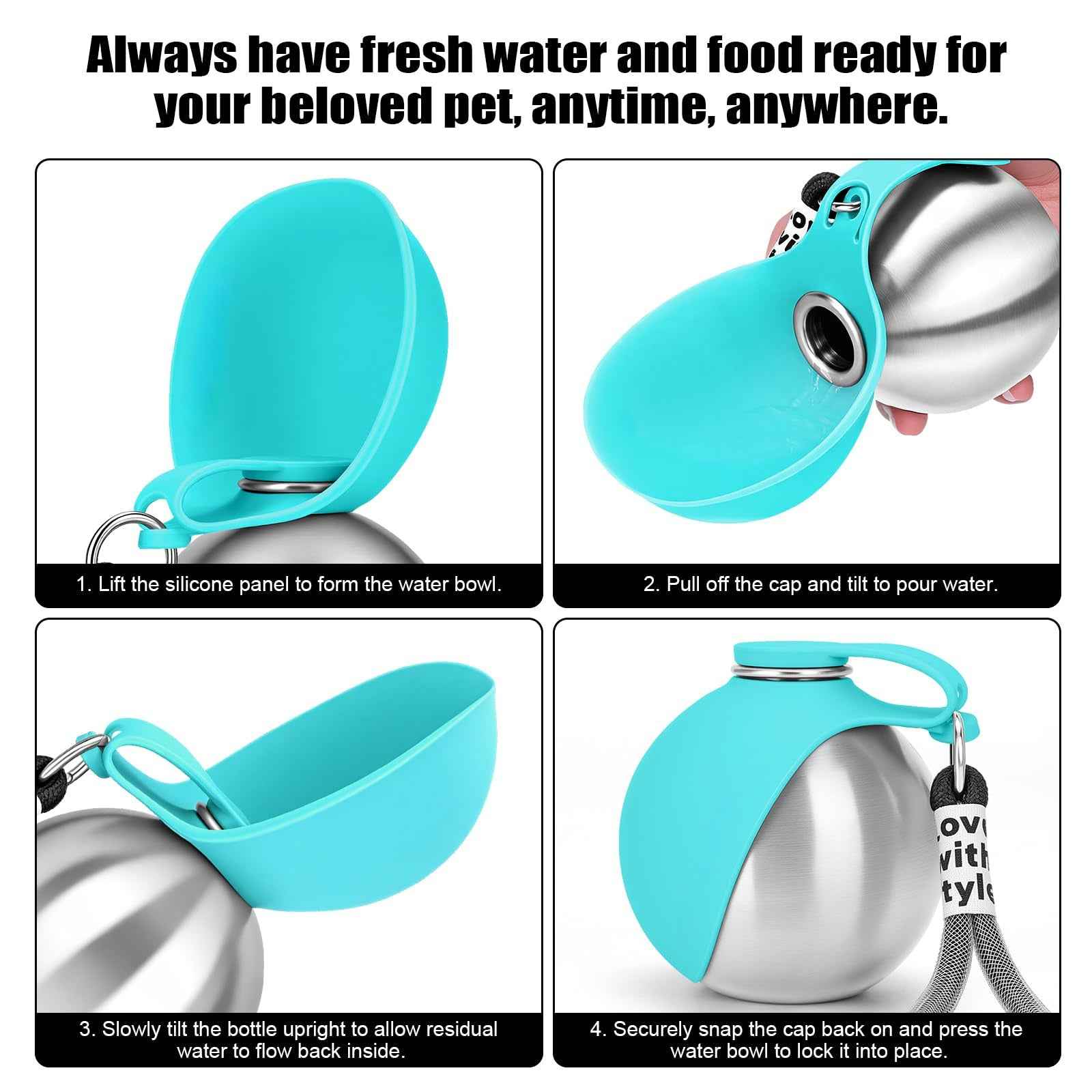 Portable Dog Water Bottle